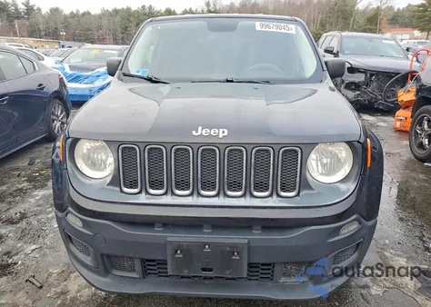 2016 Jeep Renegade Sport from USA, damaged, VIN ZACCJBAT2GPD74144